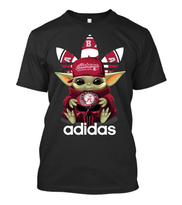 Alabama Crimson Tide Baby Yoda T-Shirt