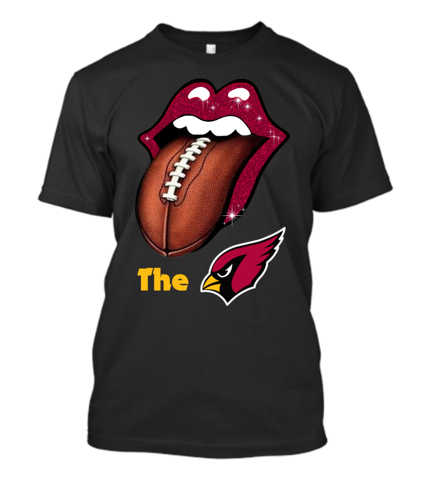 The Cardinals Football Tongue T-Shirt