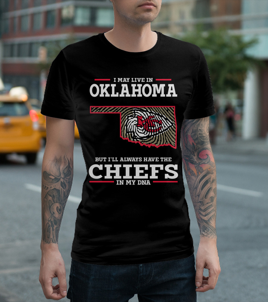 Oklahoma Roots Chiefs Pride Forever In My Dna T-Shirt