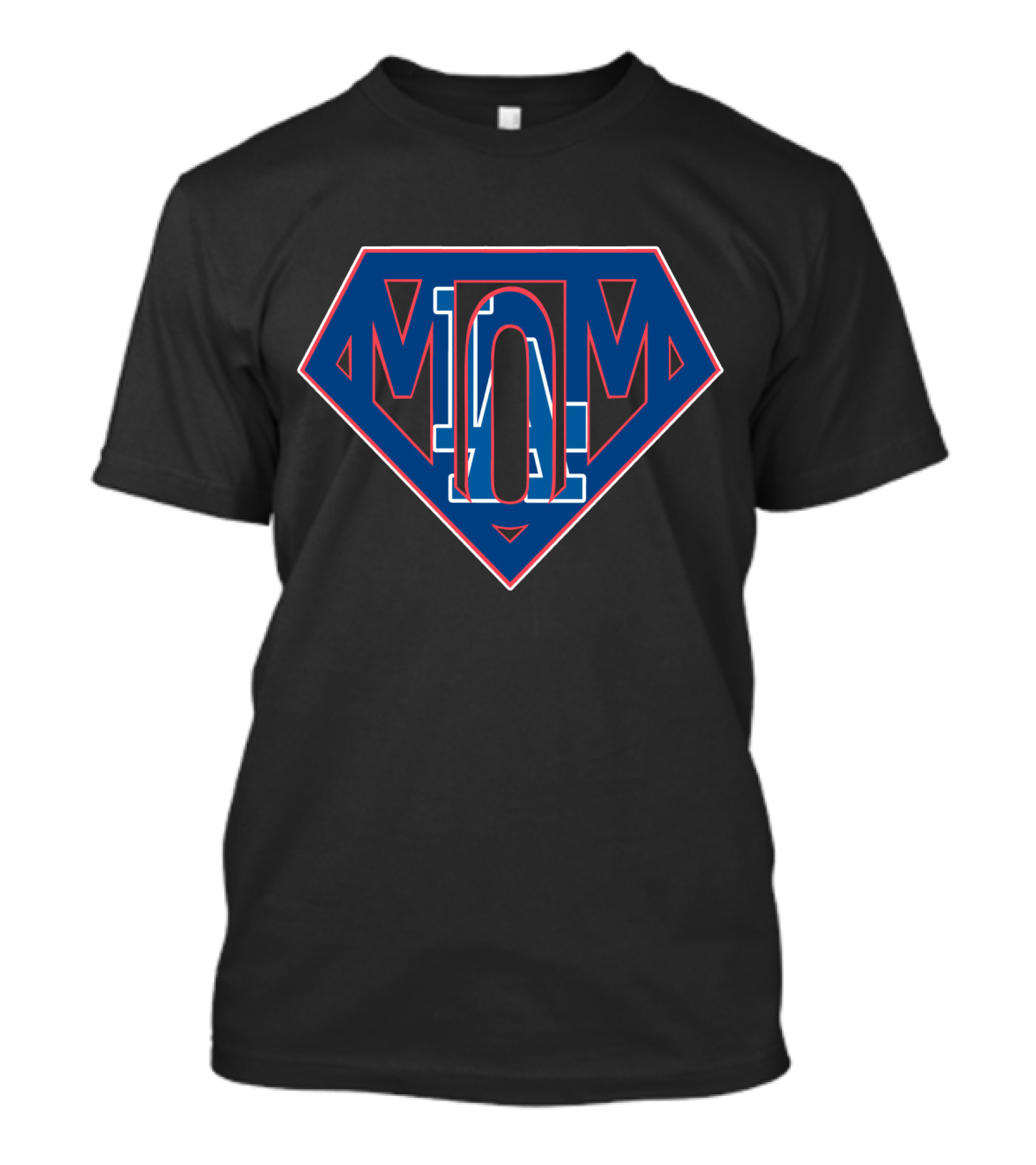 Super Mom La Dodgers Baseball T-Shirt