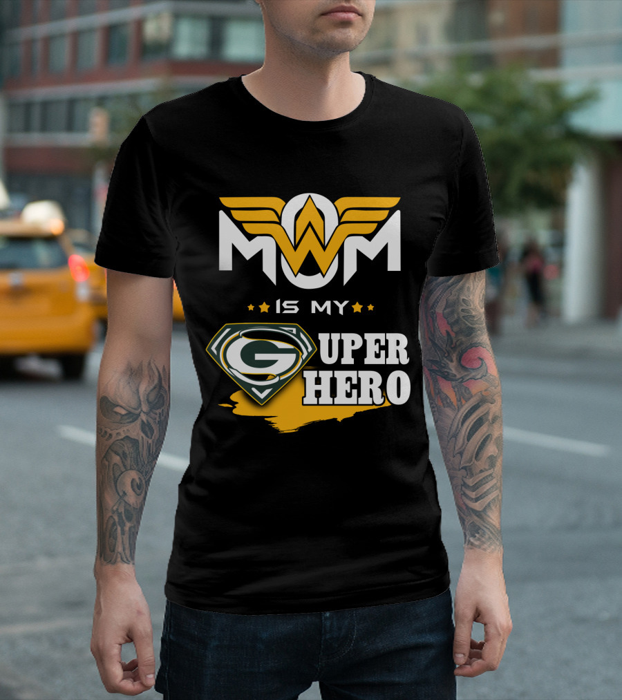 MOM IS MY PACKERS SUPER HERO T-Shirt
