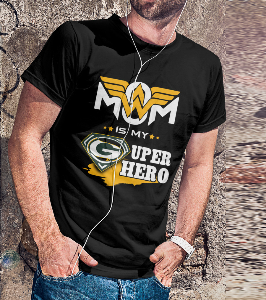 MOM IS MY PACKERS SUPER HERO T-Shirt