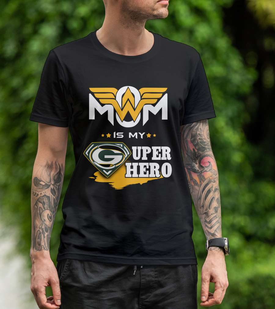 MOM IS MY PACKERS SUPER HERO T-Shirt