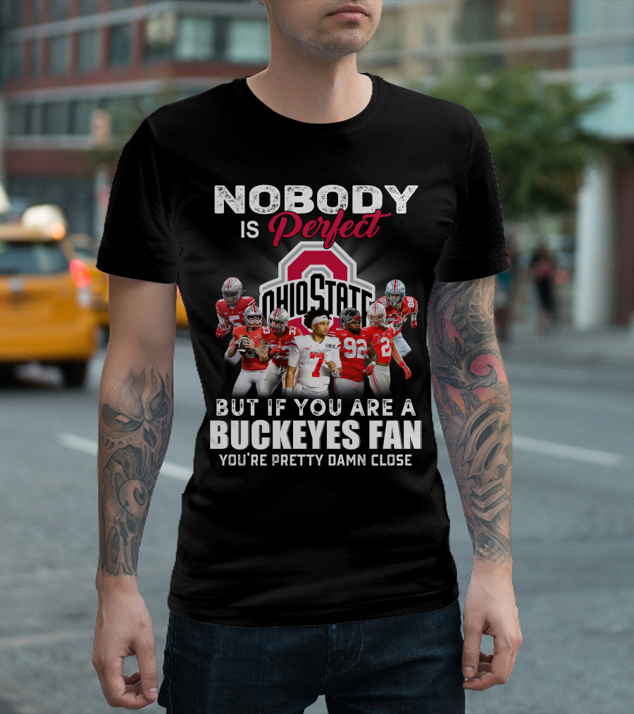 Ohio State Buckeyes Perfect Football Team Players T-Shirt