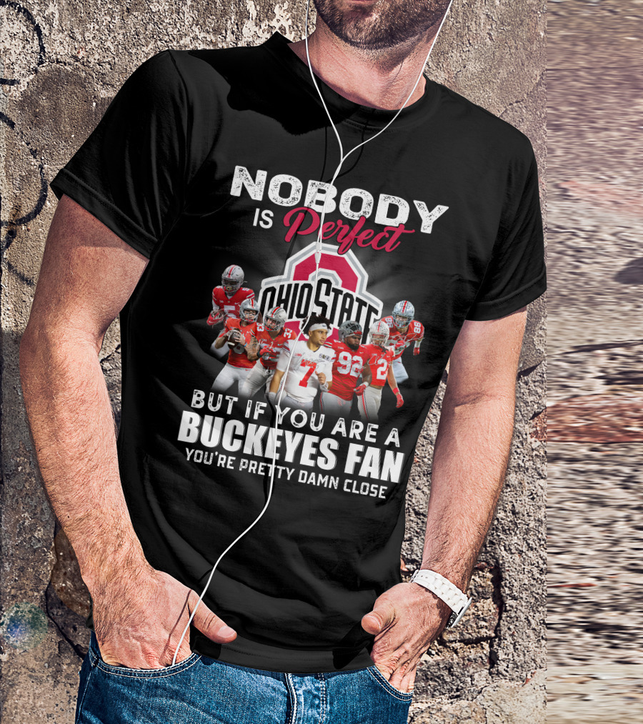 Ohio State Buckeyes Perfect Football Team Players T-Shirt