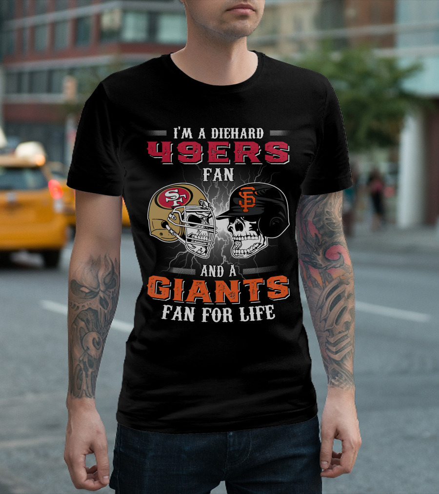 49ers Fan and a Giants Fan T-Shirt