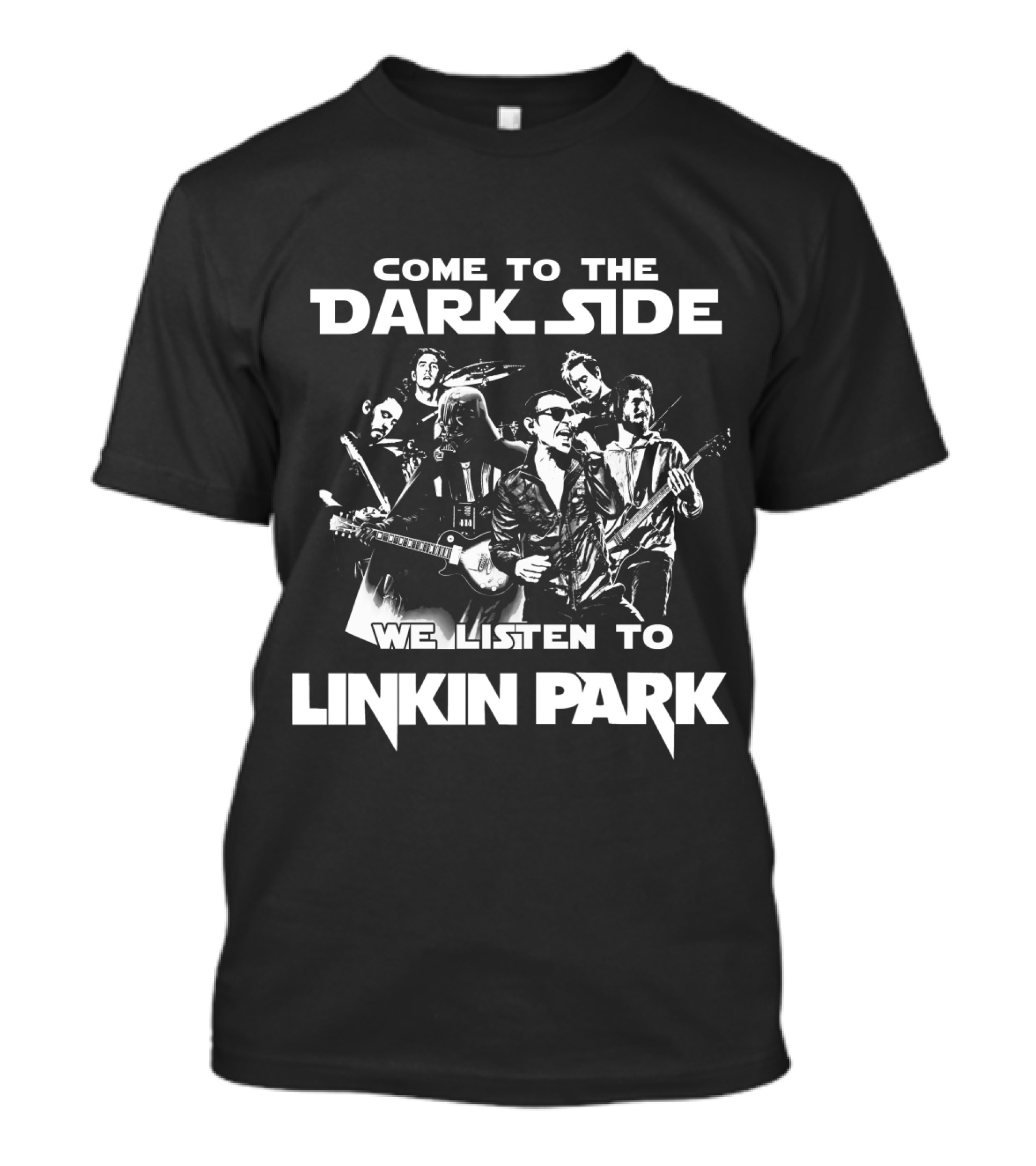 COME TO THE DARK SIDE WE LISTEN TO LINKIN PARK T-Shirt