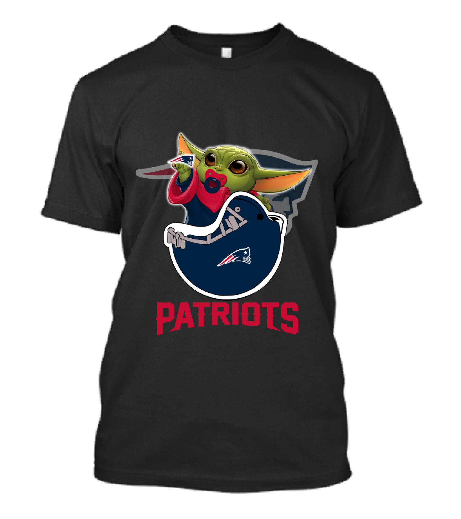 Nep 009 Patriots Baby Alien Football Fan T-Shirt