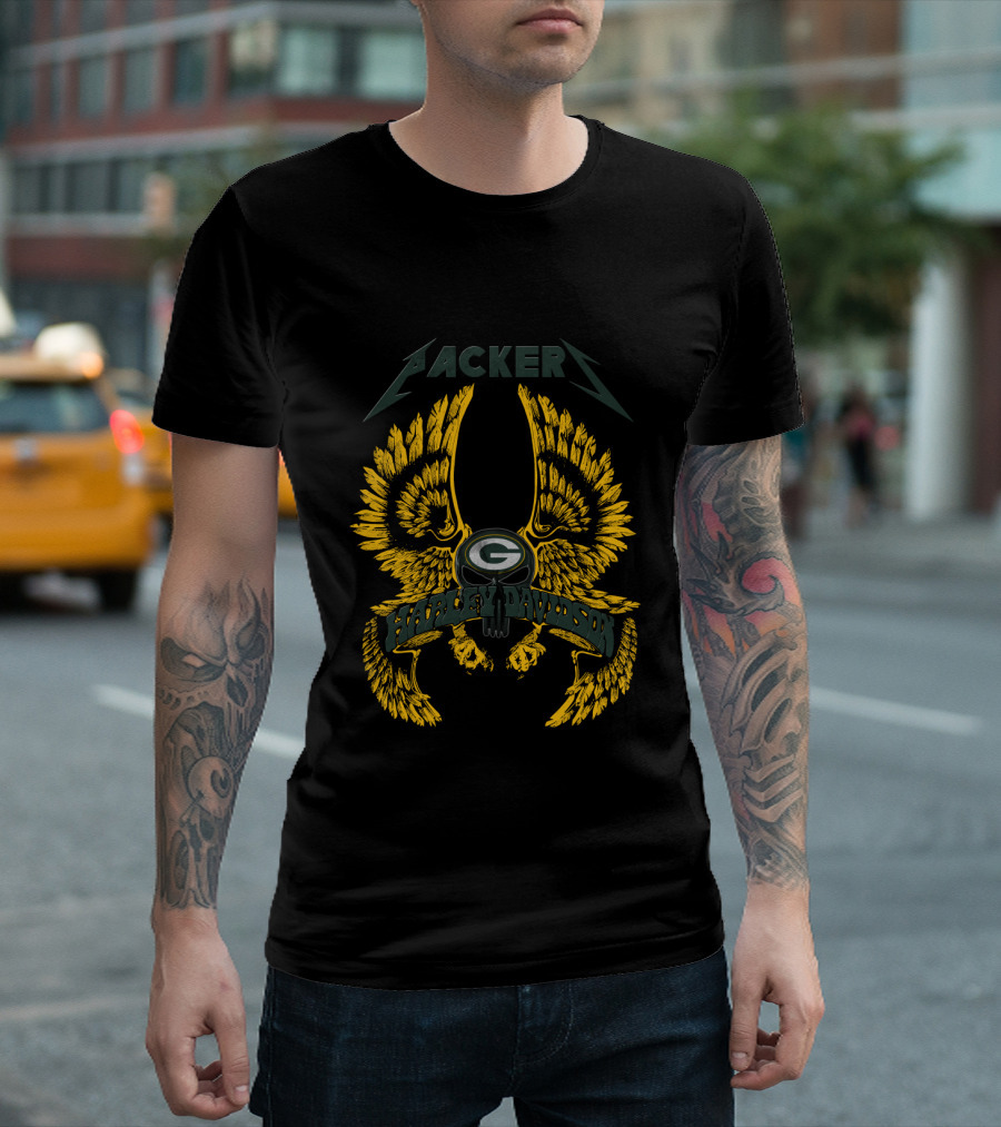 Packers NFL G Power Symbol Winged T-Shirt