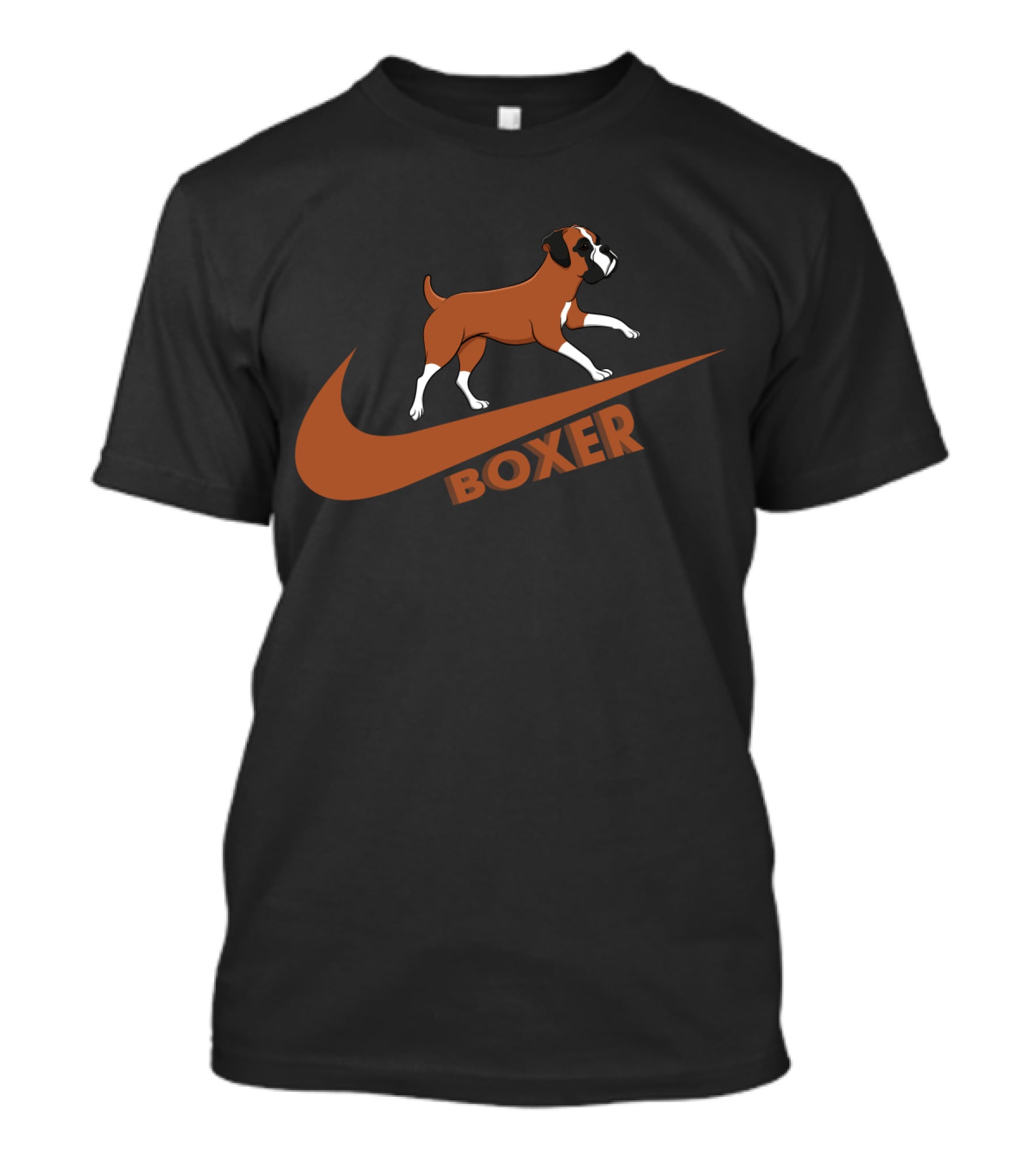 Boxer Nike Dog T-Shirt