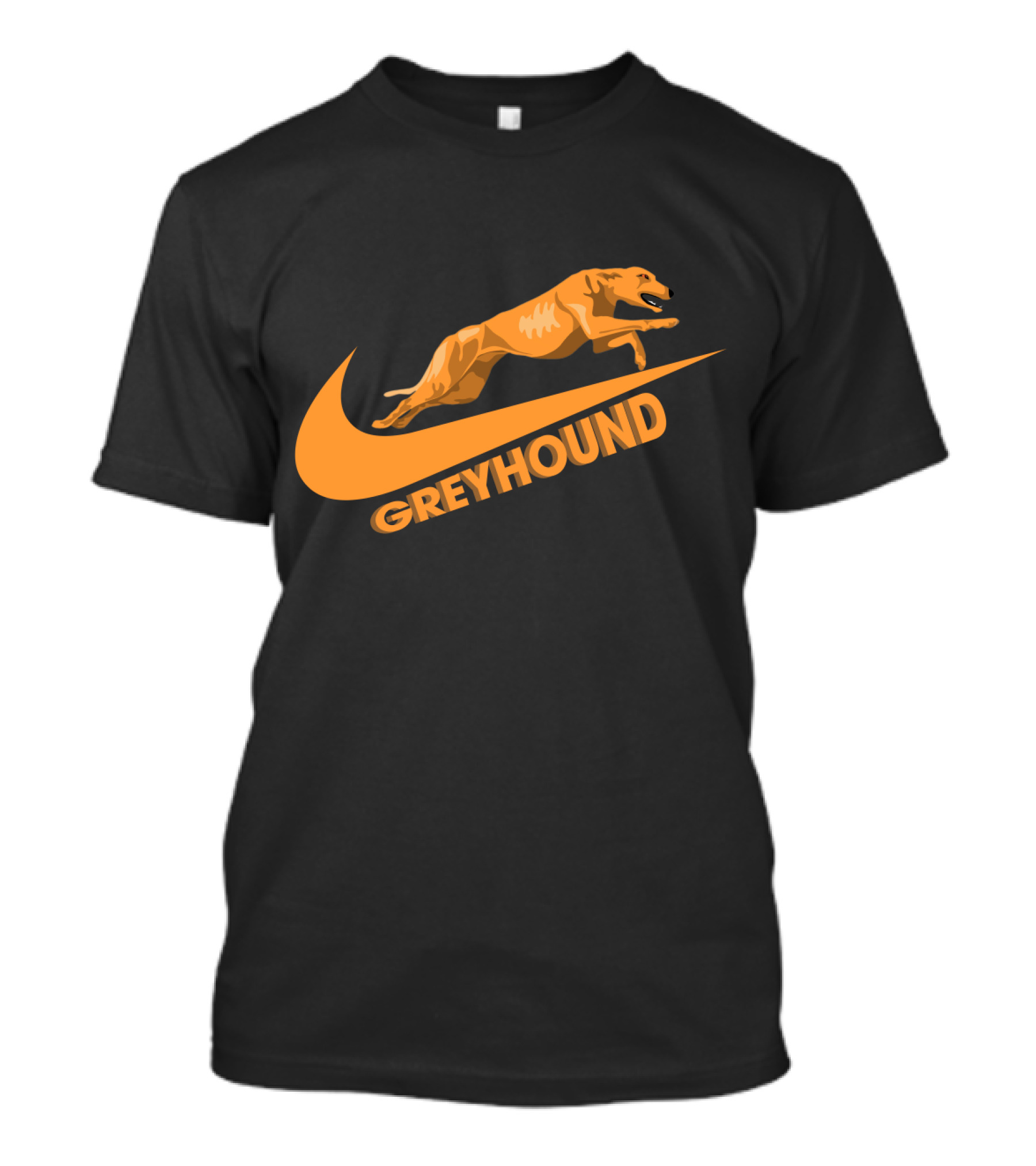 Greyhound Nike Jumping Dog T-Shirt