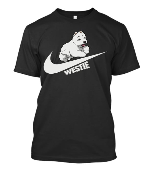 Westie Dog Nike Swoosh T-Shirt