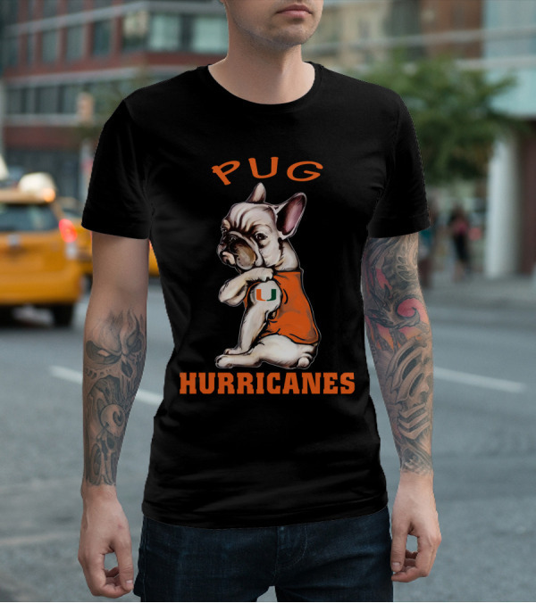 Pug Hurricanes Ncaa Mh T-Shirt
