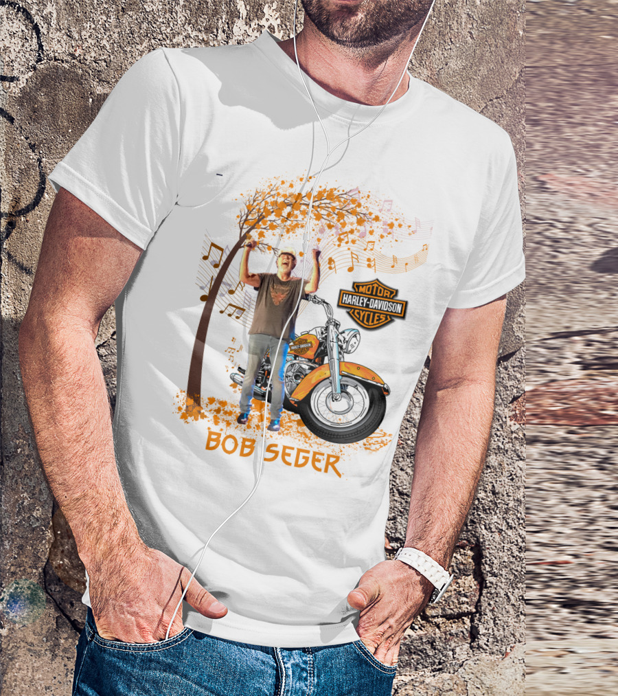Bob Seger Harley Davidson Motorcycles Music Celebration T-Shirt