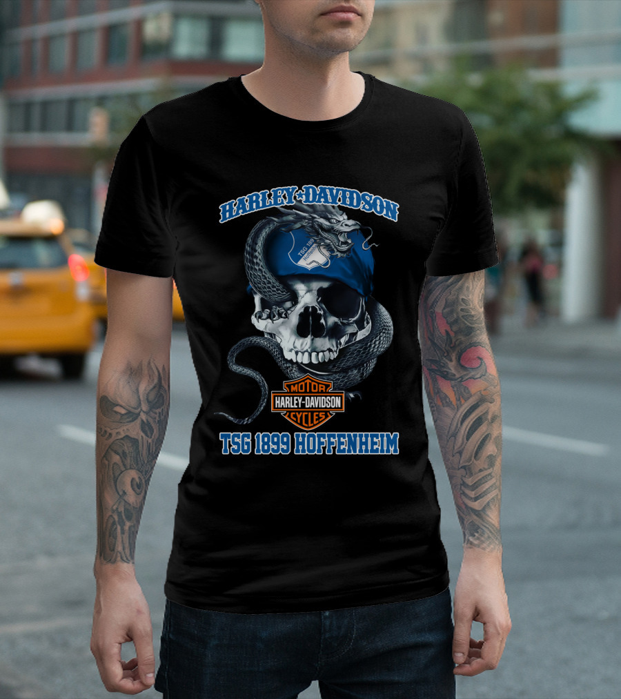 Harley Davidson Tsg 1899 Hoffenheim Motor Cycles T-Shirt