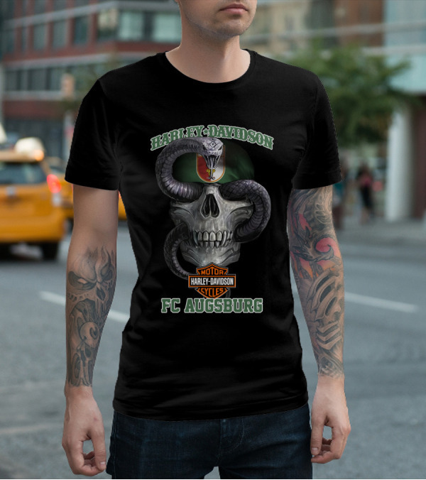 Harley Davidson Motor Cycles Fc Augsburg T-Shirt