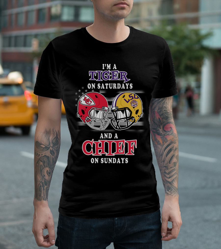 I'm a Tiger on Saturdays and a Chief on Sundays T-Shirt