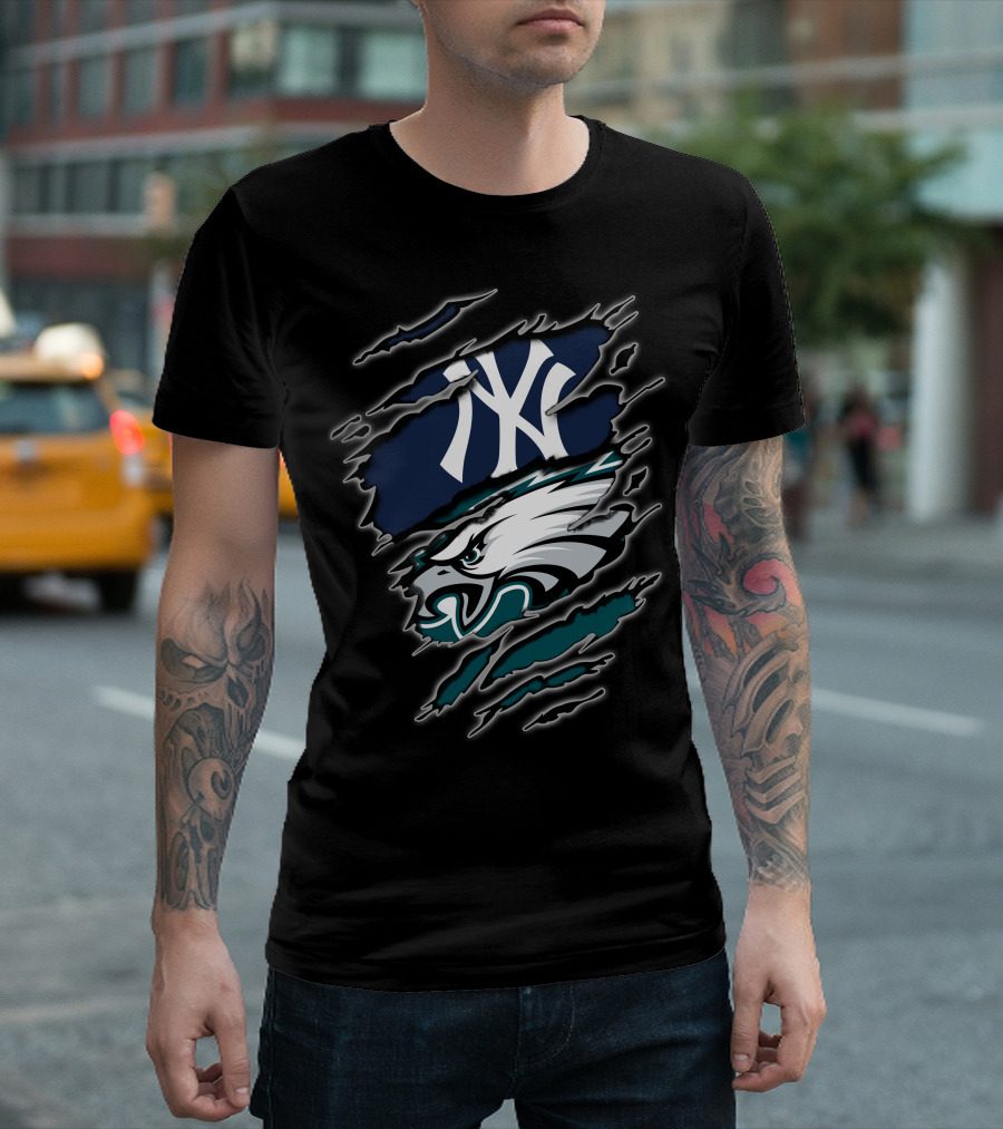 Yankees Eagles Fusion Fan Gear T-Shirt
