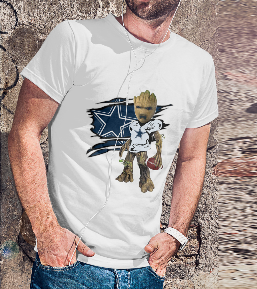 I AM Cowboys Fan's Football Character Star Team T-Shirt
