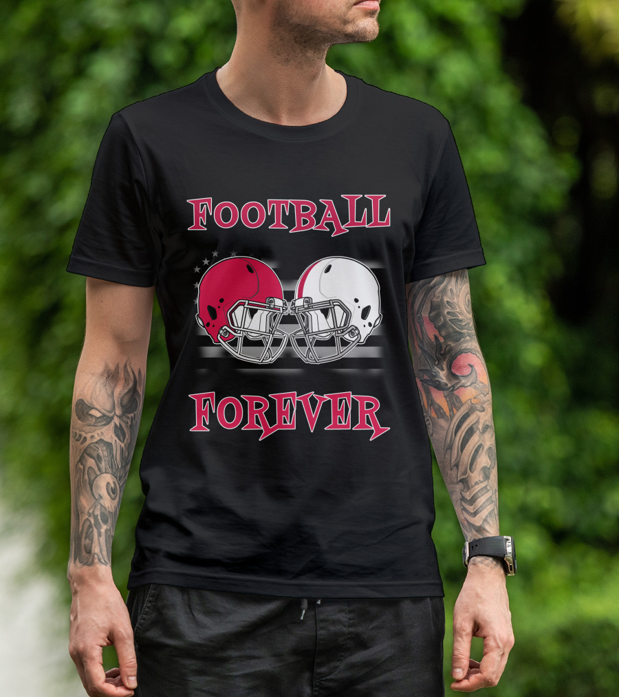 Football Forever Helmet Rivalry T-Shirt