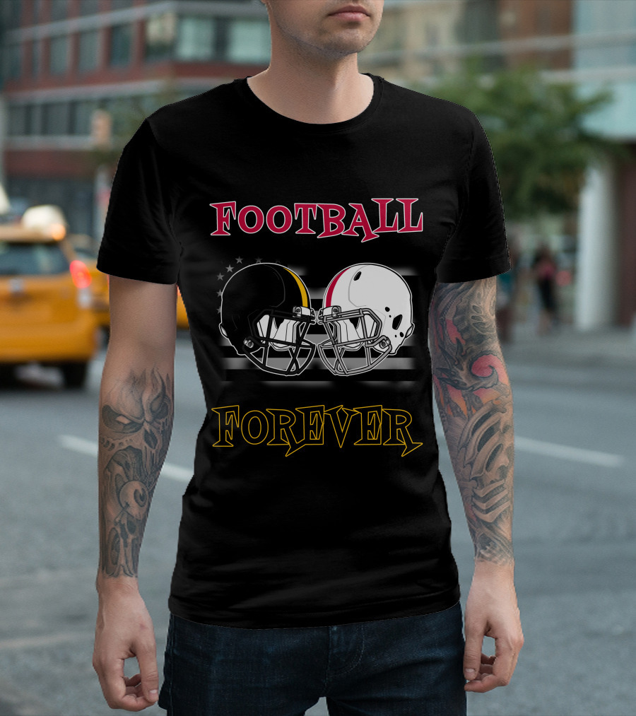 Football Forever Helmet Showdown T-Shirt