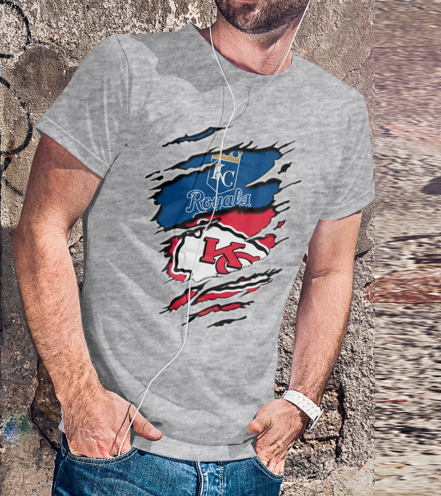KC Chiefs Royals Combined T-Shirt