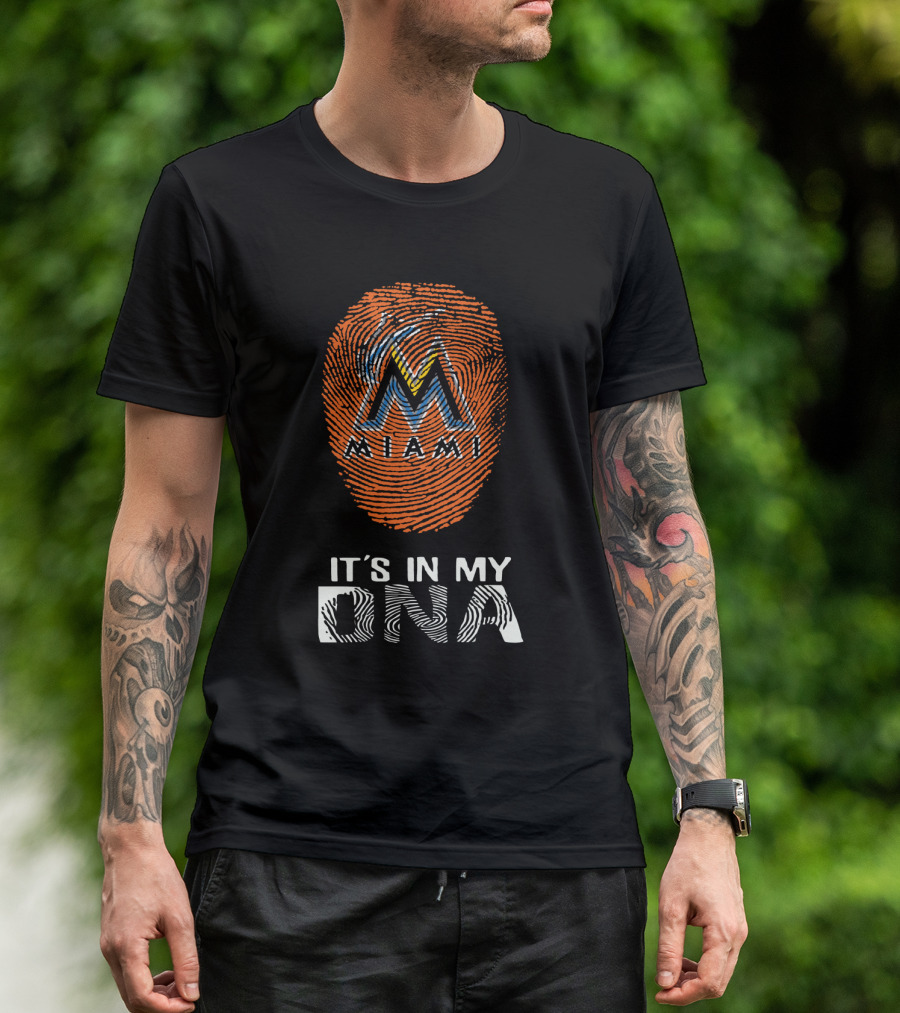 Miami Marlins It's In My DNA T-Shirt