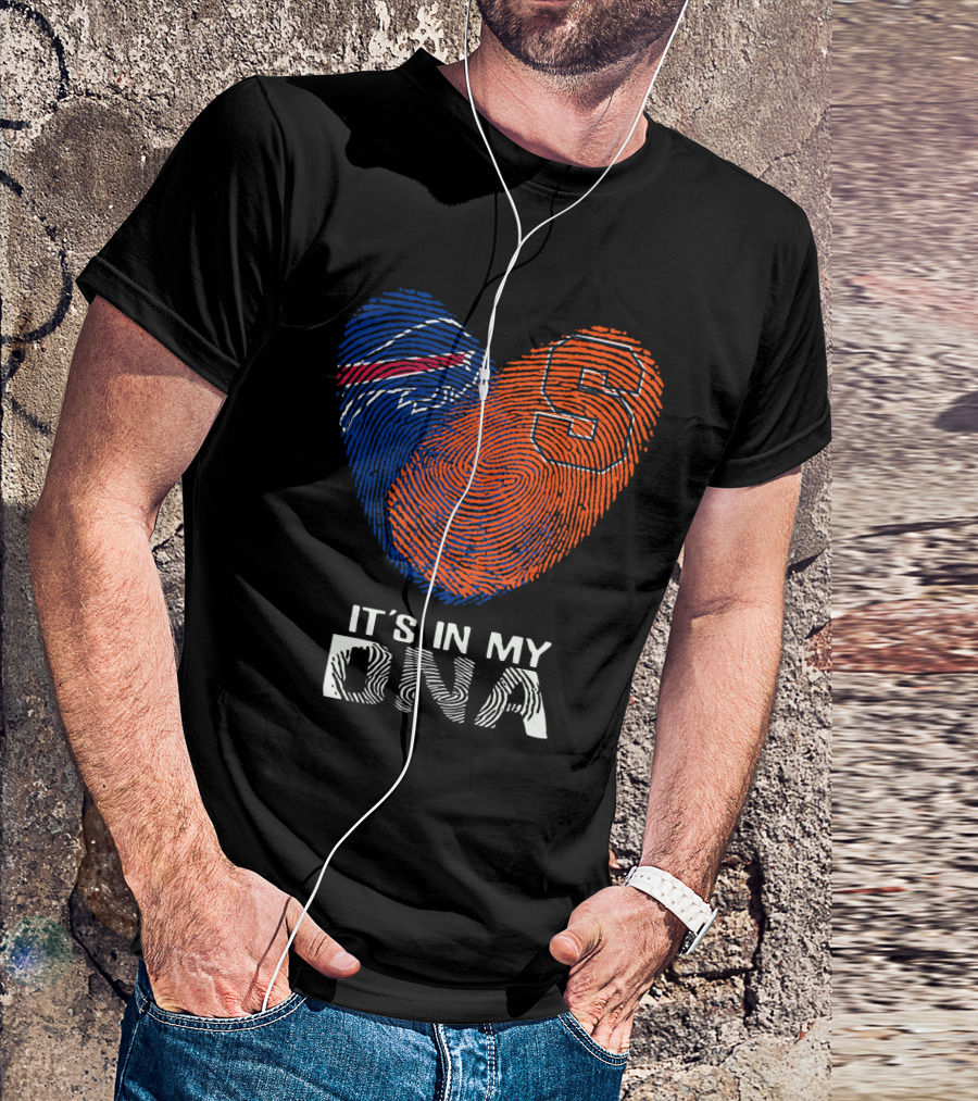 Buffalo Bills Syracuse DNA Fingerprint T-Shirt