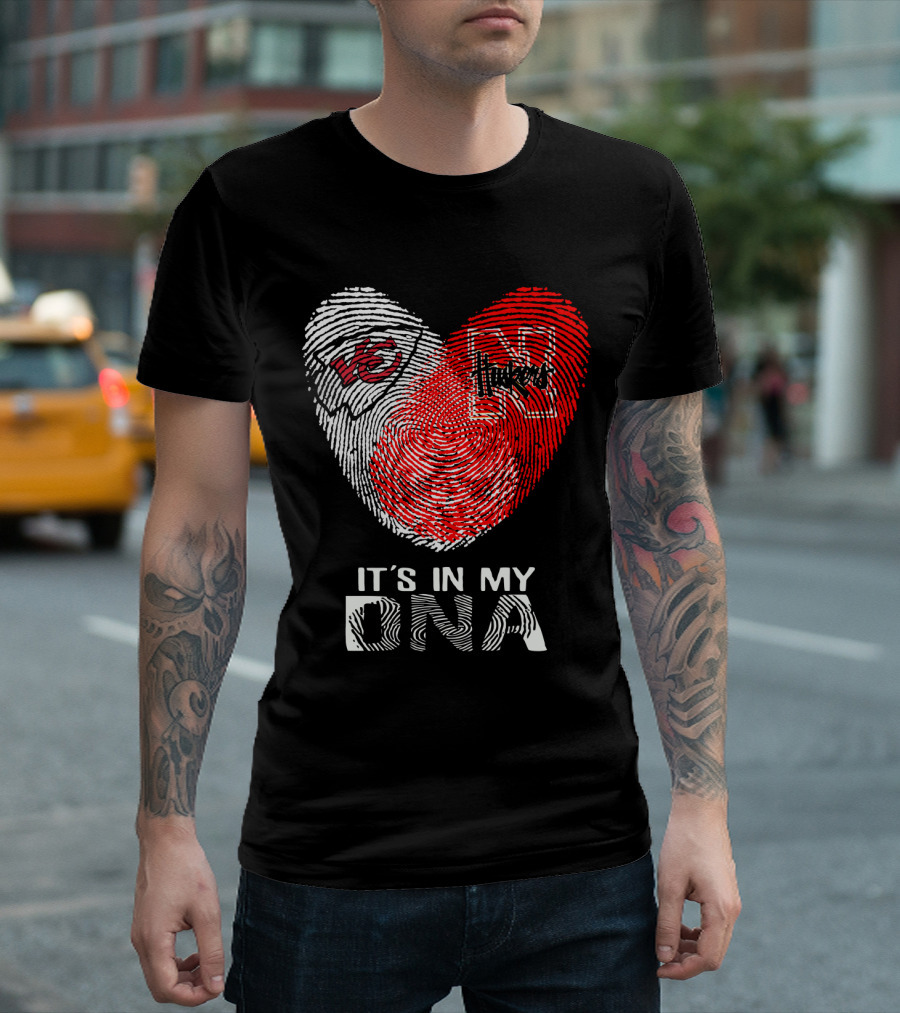 Chiefs Nebraska Huskers It's In My DNA T-Shirt