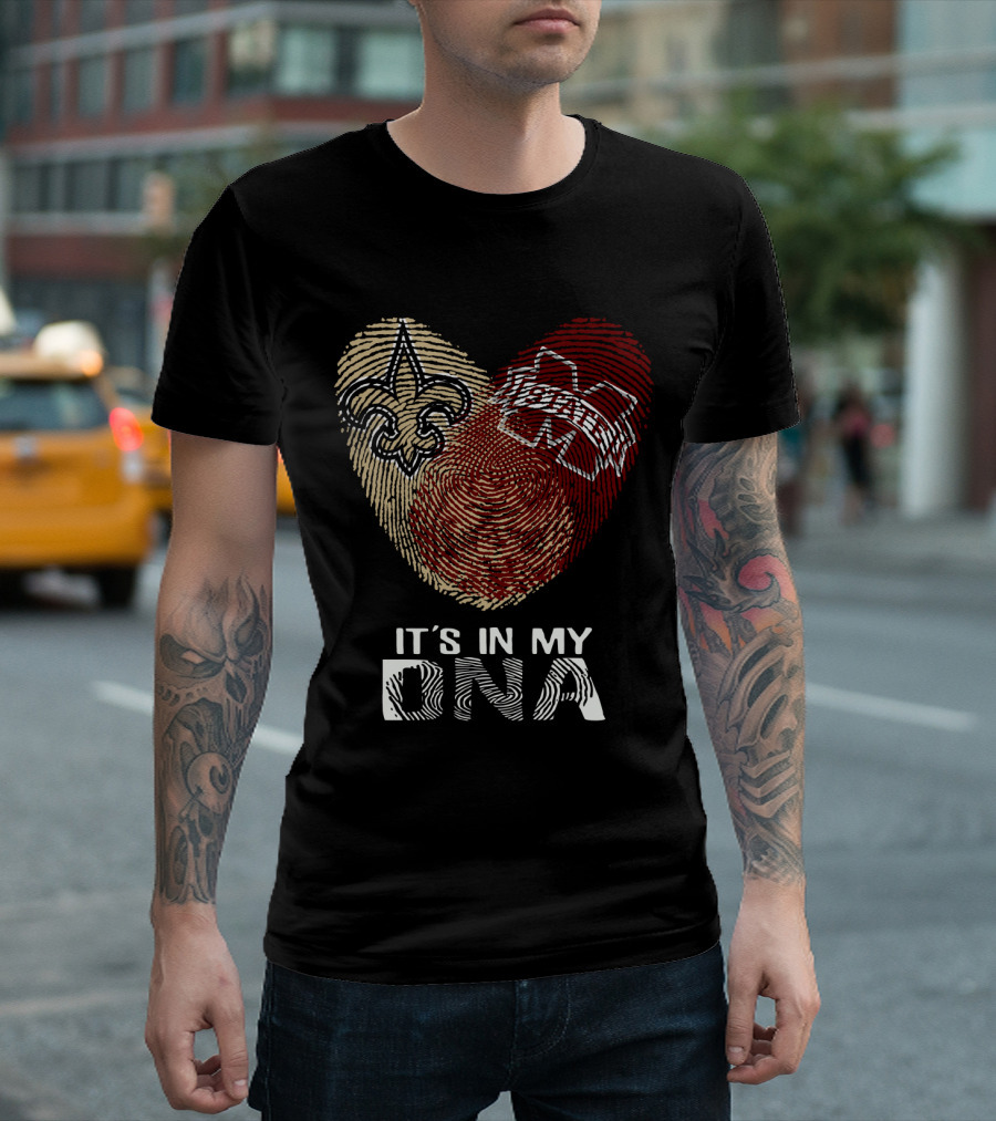 Saints Mississippi State It's In My DNA T-Shirt