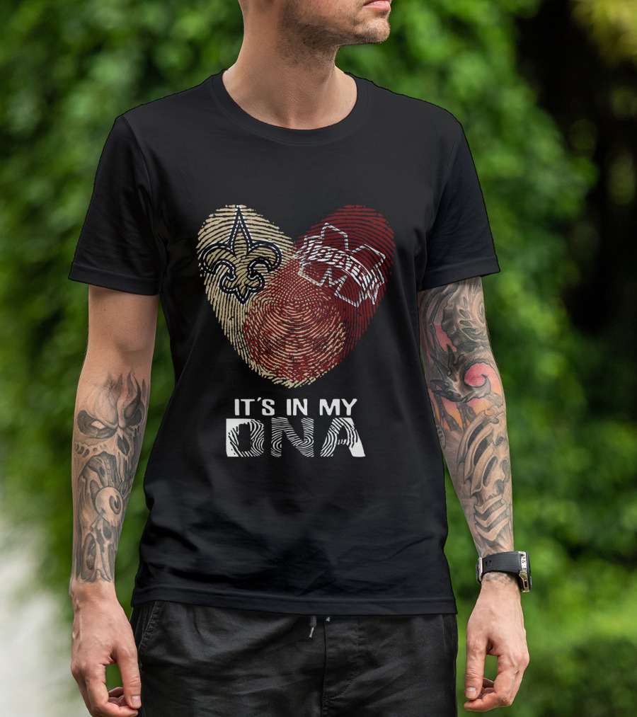 Saints Mississippi State It's In My DNA T-Shirt