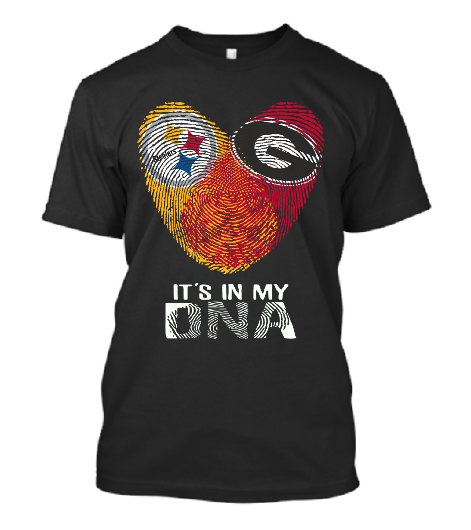 Steelers Georgia Bulldogs It's In My DNA T-Shirt