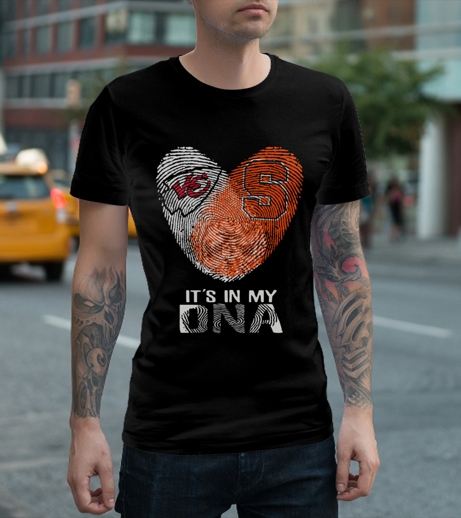 Chiefs Syracuse Heart It's In My DNA T-Shirt