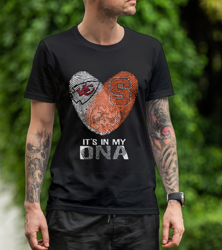Chiefs Syracuse Heart It's In My DNA T-Shirt