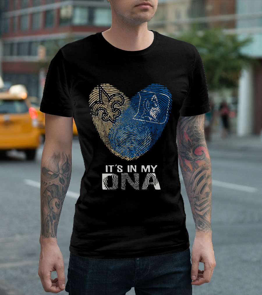Saints Fleur-de-Lis Duke It's In My DNA T-Shirt