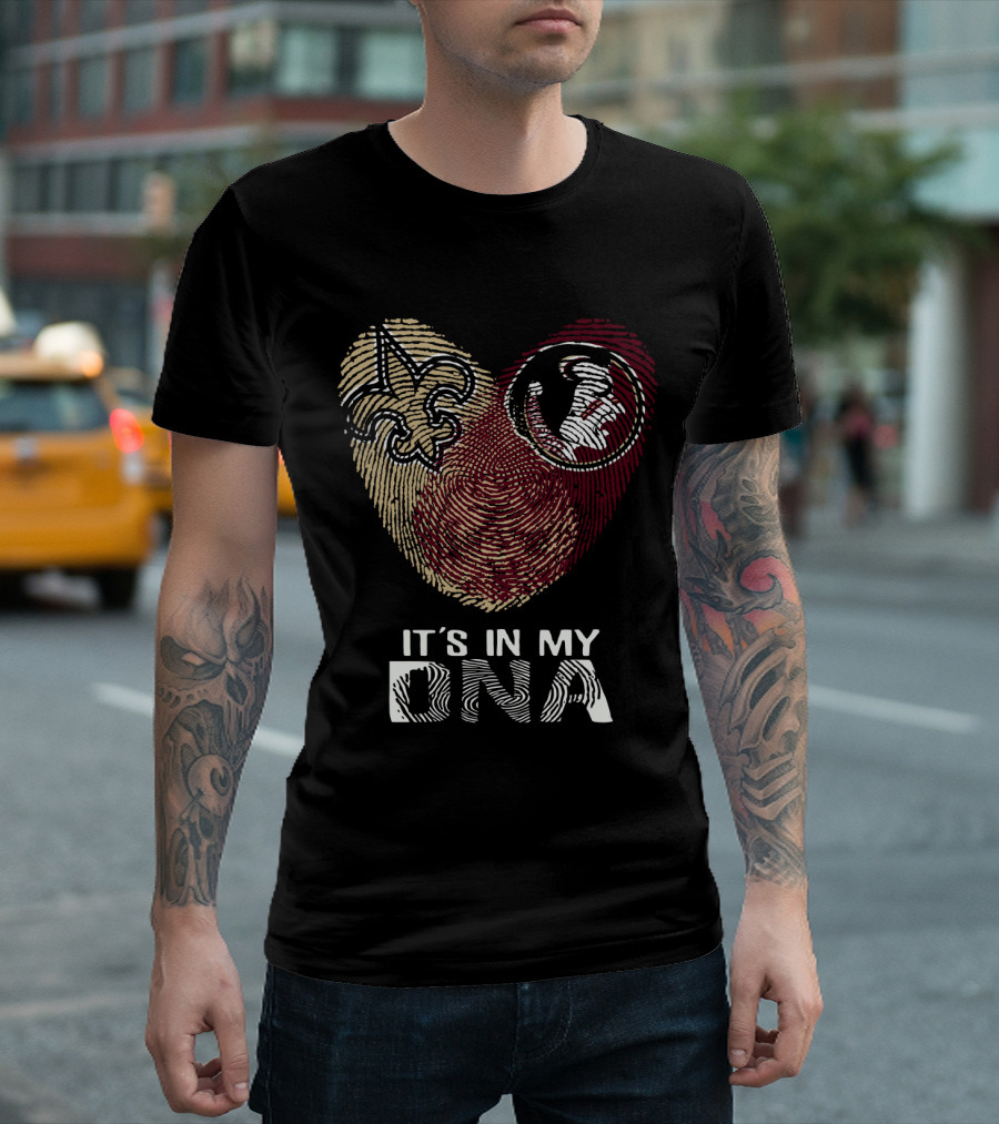 New Orleans Saints Seminoles It's In My DNA T-Shirt