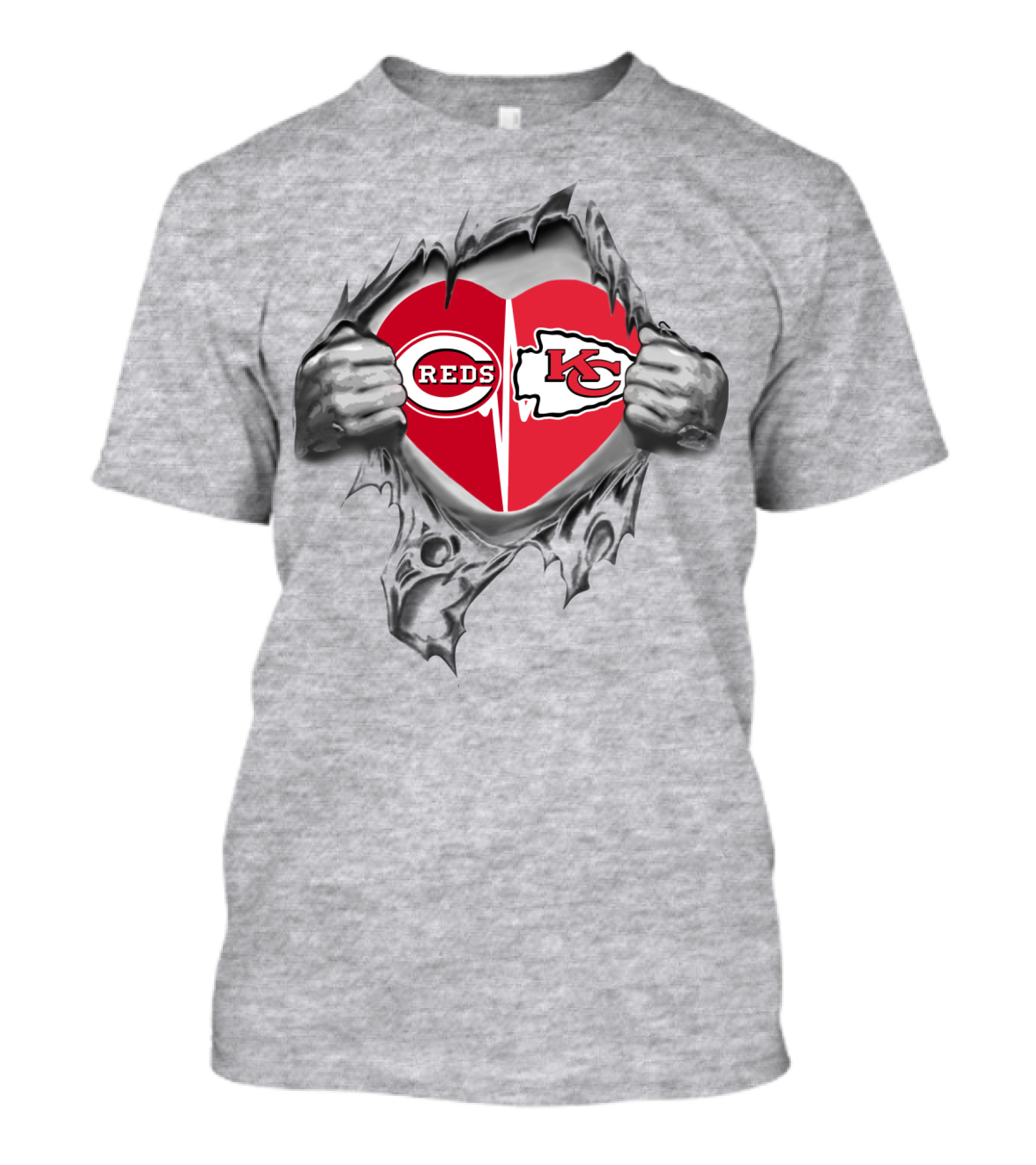 Reds KC In My Heart T-Shirt