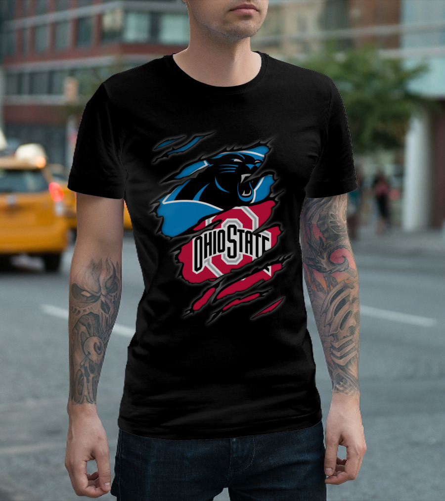 Panthers Ohio State Buckeye Fan Crossover T-Shirt