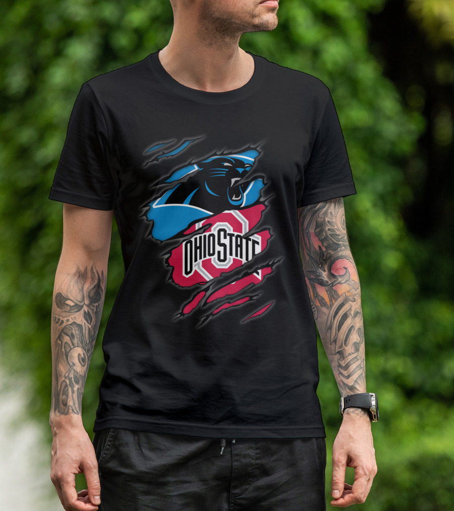 Panthers Ohio State Buckeye Fan Crossover T-Shirt