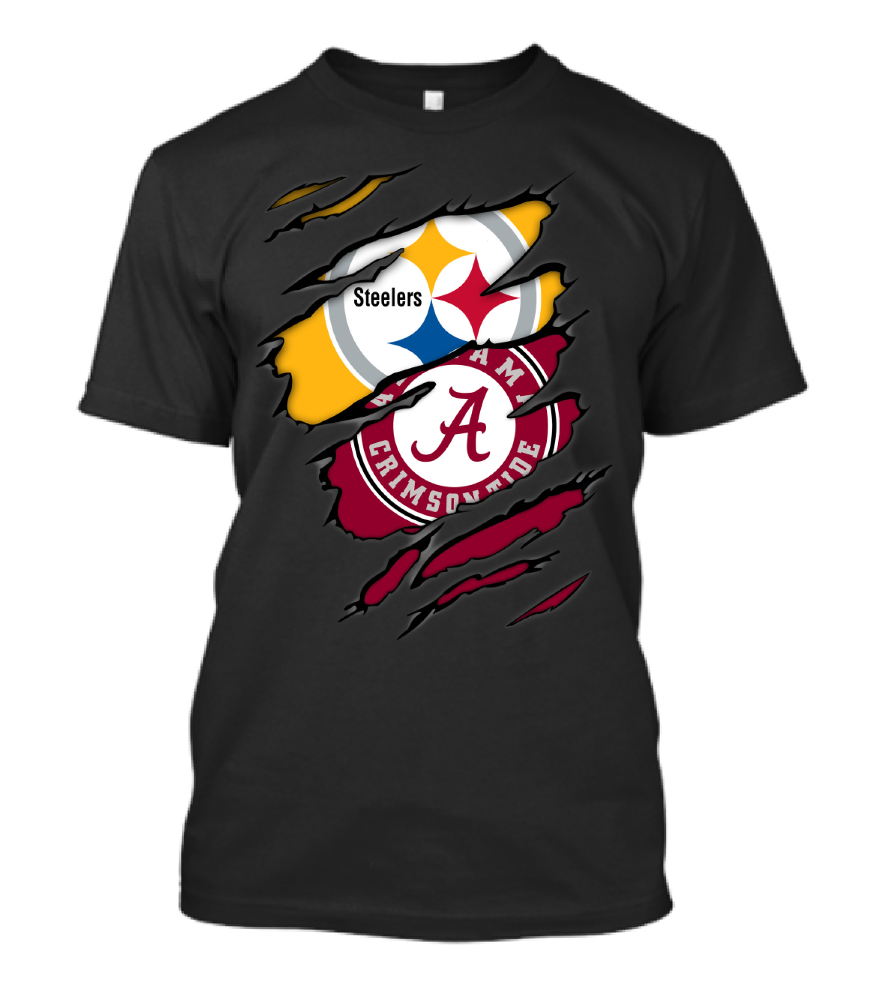 Steelers Crimson Tide Alabama T-Shirt