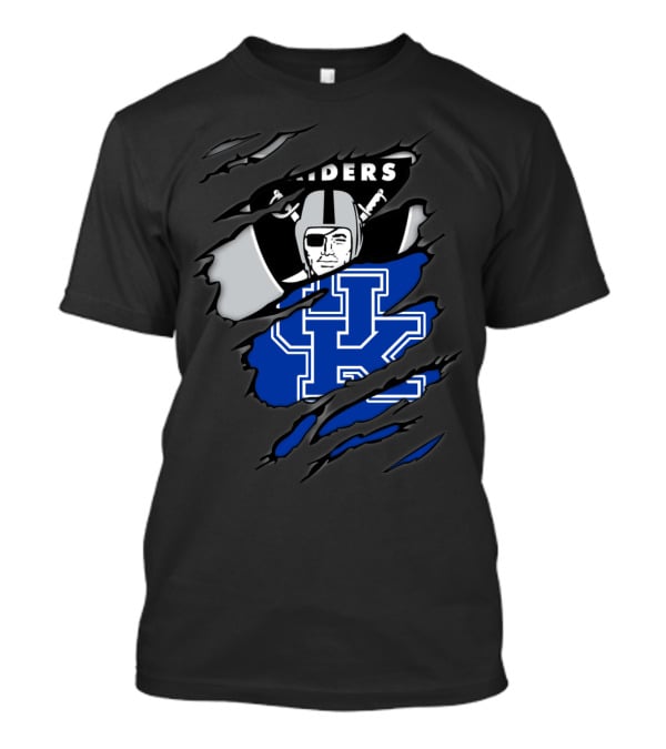 Raiders Kentucky Wildcats Fusion T-Shirt