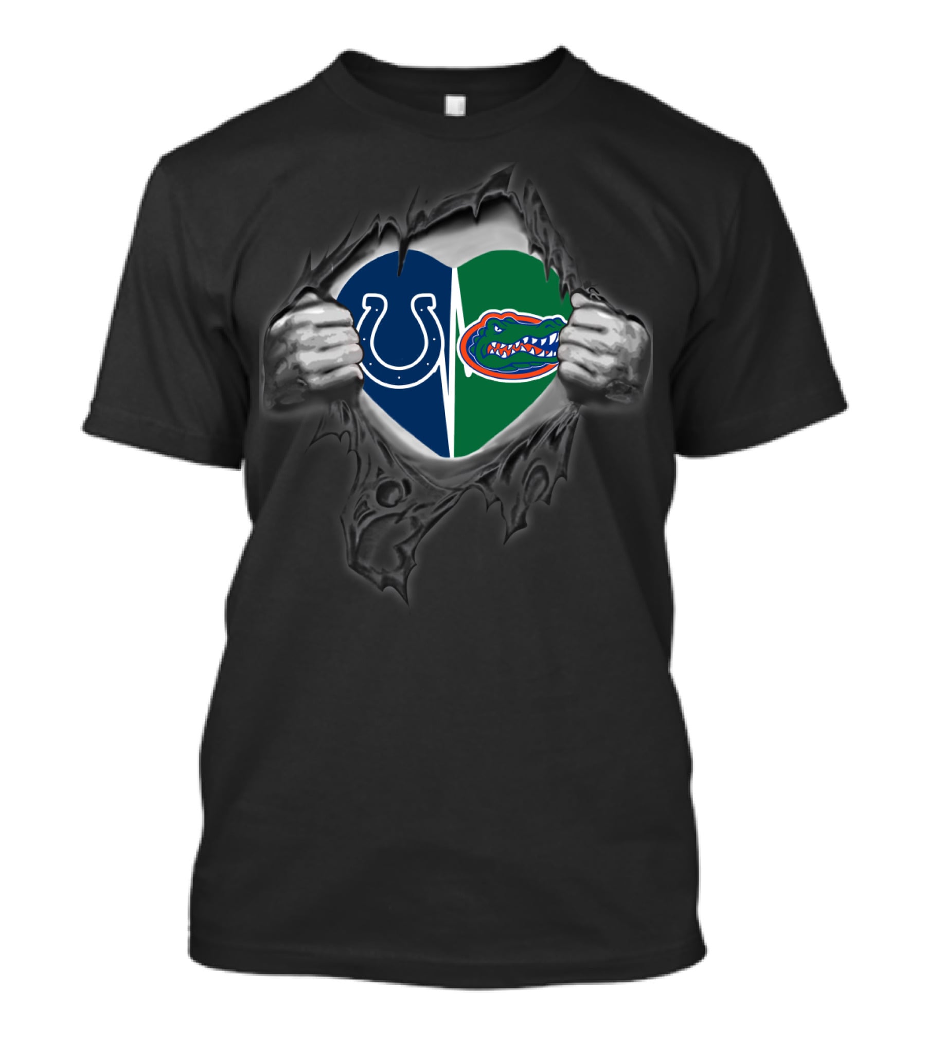 Colts Gators Heart T-Shirt