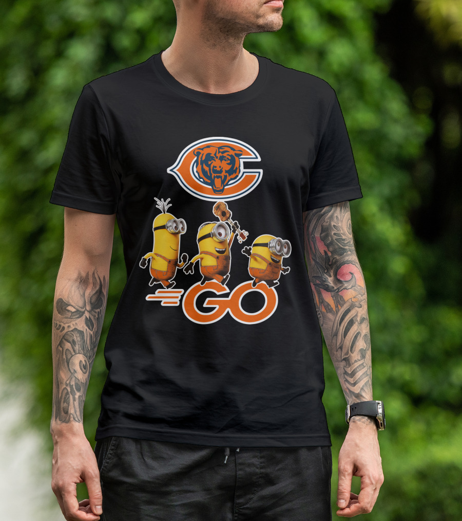 Chicago Bears Minions Go T-Shirt