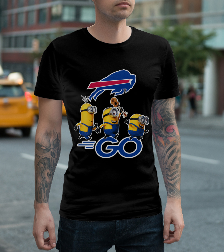 Buffalo Bills Minions Go T-Shirt