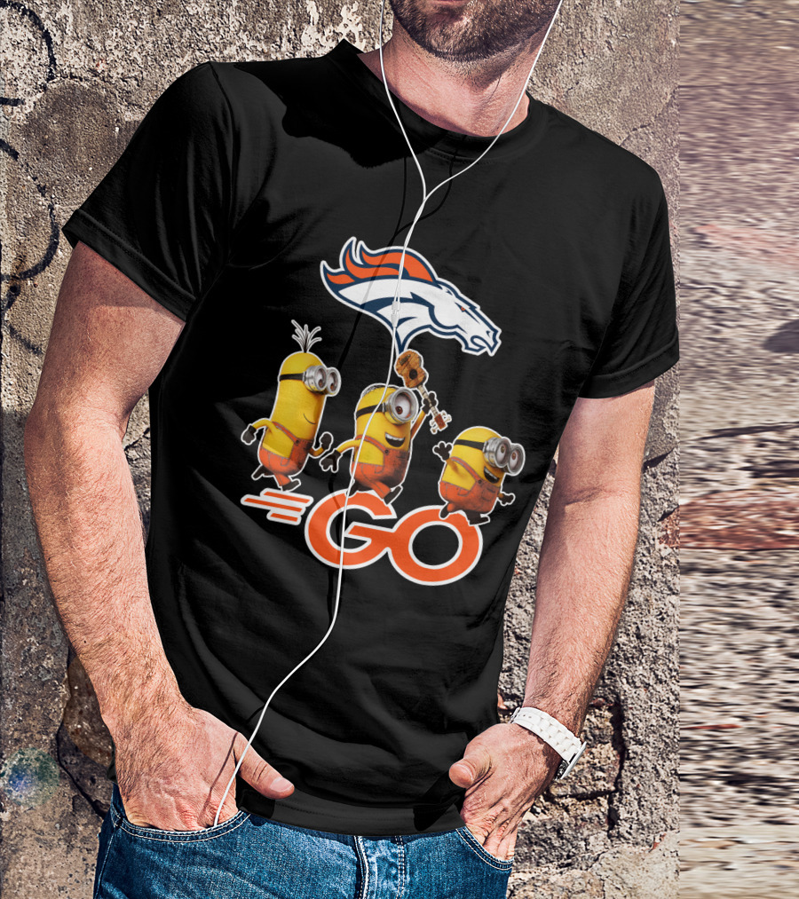 Broncos Minions Go T-Shirt