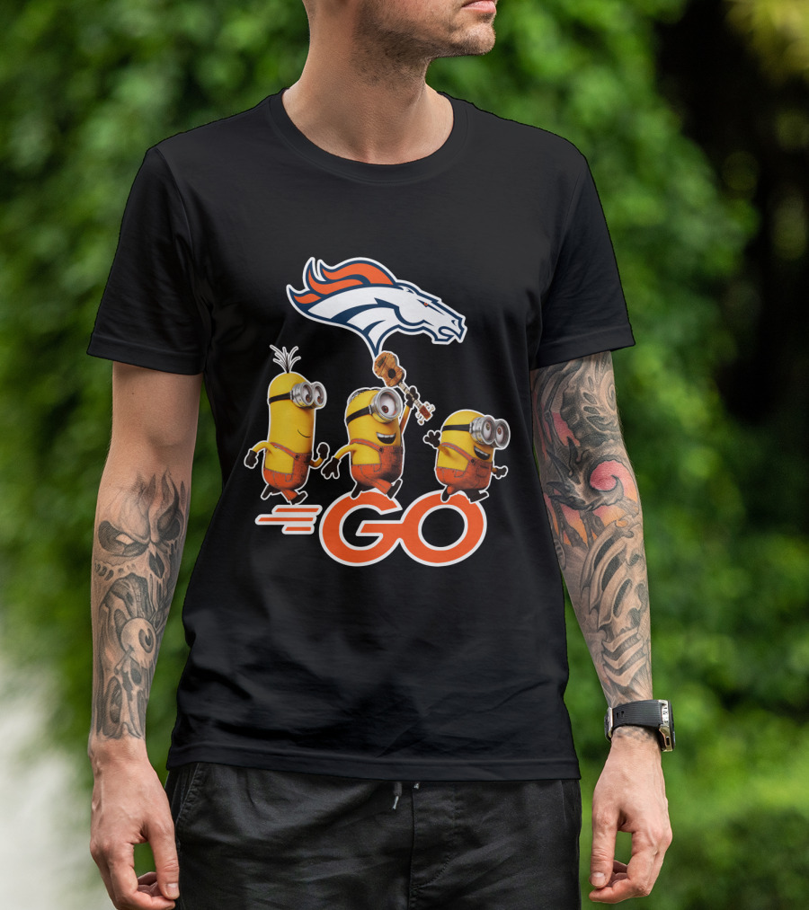 Broncos Minions Go T-Shirt