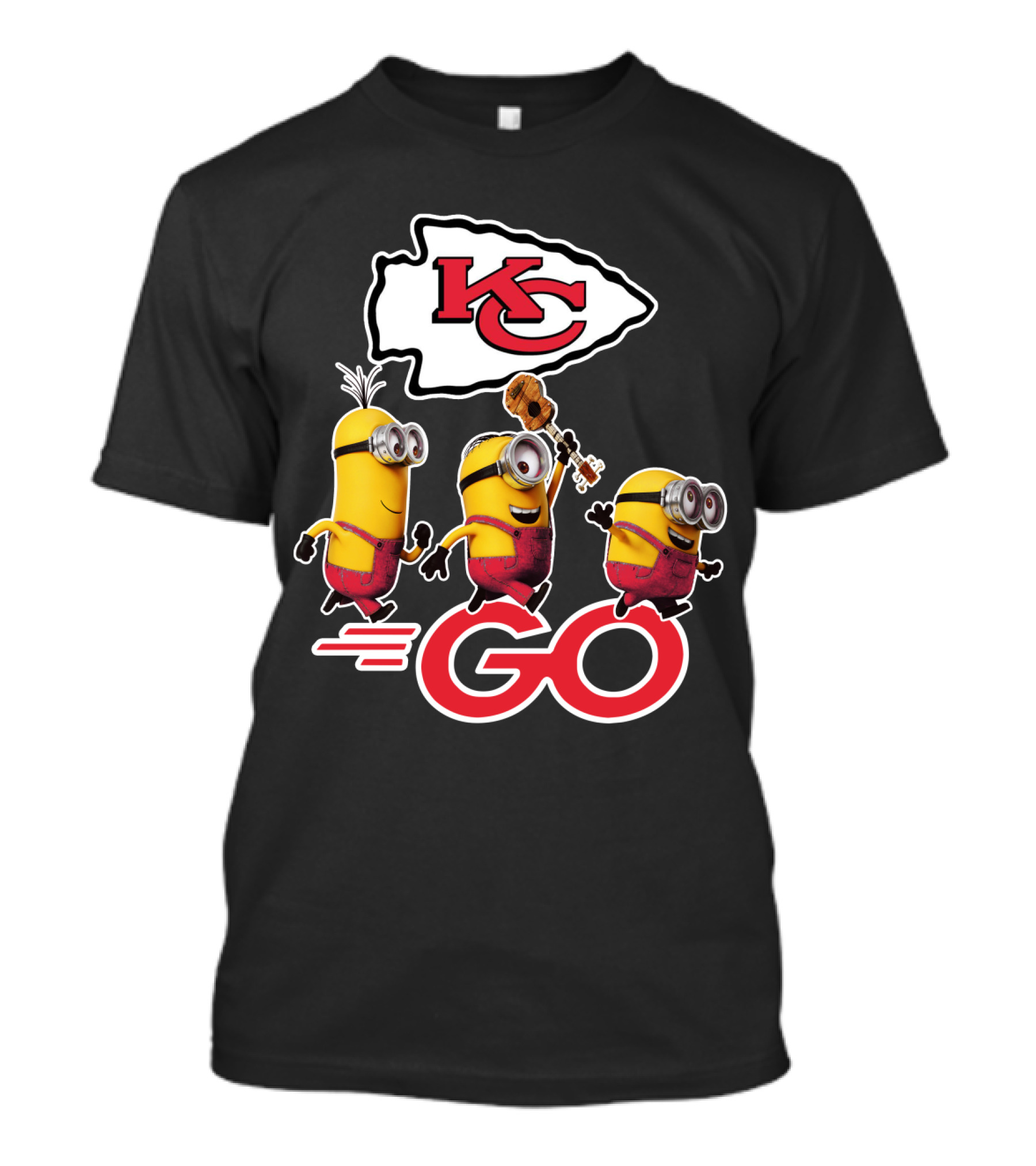 Kansas City Chiefs Minions Go T-Shirt