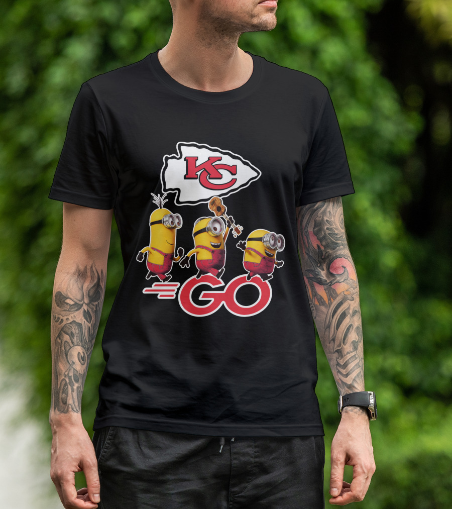 Kansas City Chiefs Minions Go T-Shirt