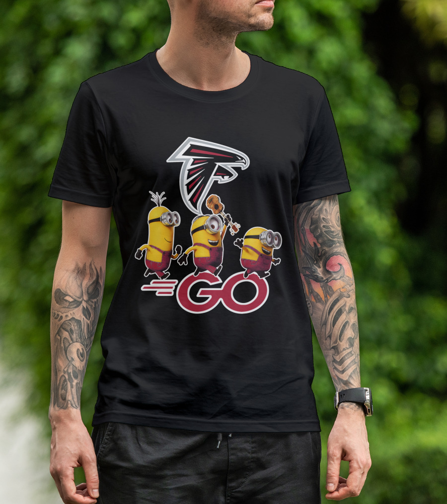 Falcons Logo Minions Go T-Shirt