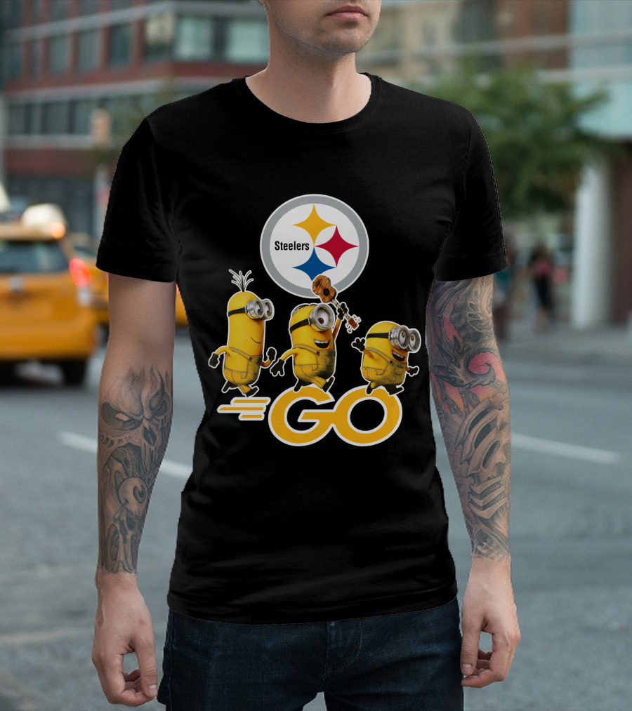 Steelers Minions Go T-Shirt